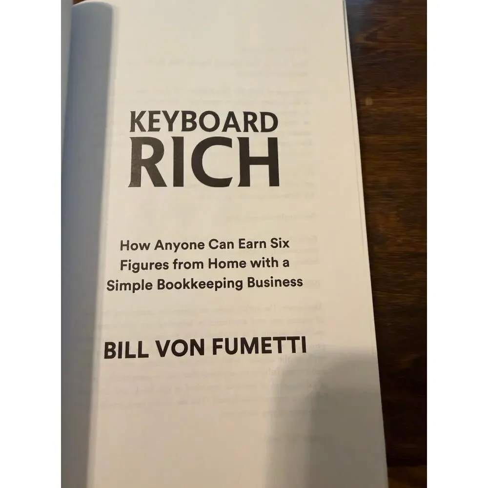 Keyboard Rich by Bill Von Fumetti Paperback Book